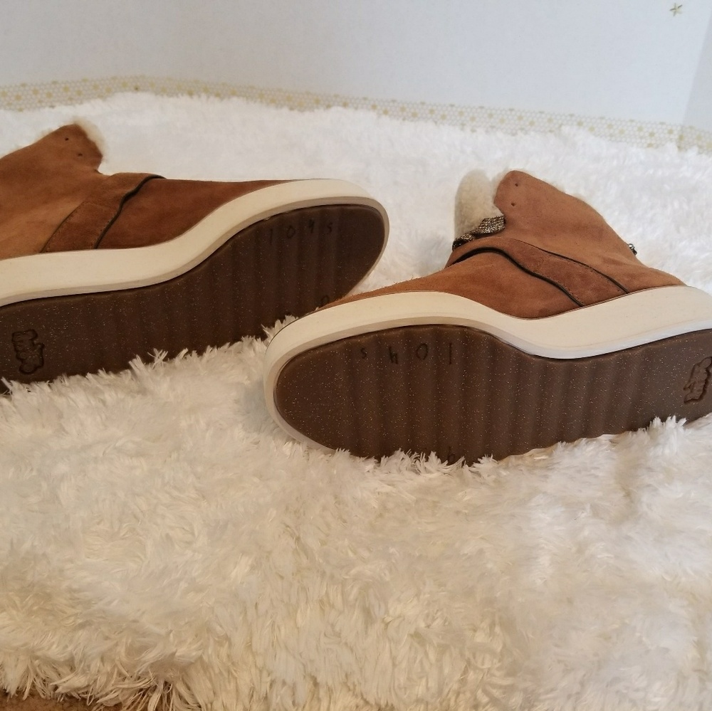 Coach Urban Hiker High Top Boots in Saddle Tan NWT - Picture 7 of 8